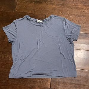 blue/gray soft tshirt